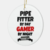 Pipe Fitter beroemd gemaakt door Day Gamer By Nigh Keramisch Ornament (Links)