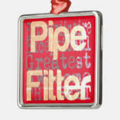 Pipe Fitter Extraordinaire Metalen Ornament (Links)