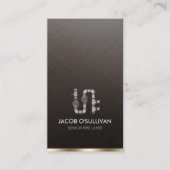 Pipe Layer Fitter Plumber Plumbing Visitekaartje (Voorkant)