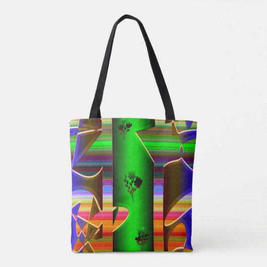 Pipe Network 2 Tote Bag (Achterkant)
