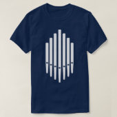 Pipe Organ 1 T-shirt (Design voorkant)