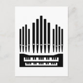 Pipe Organ Briefkaart (Voorkant)