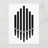 Pipe Organ Briefkaart (Voorkant)