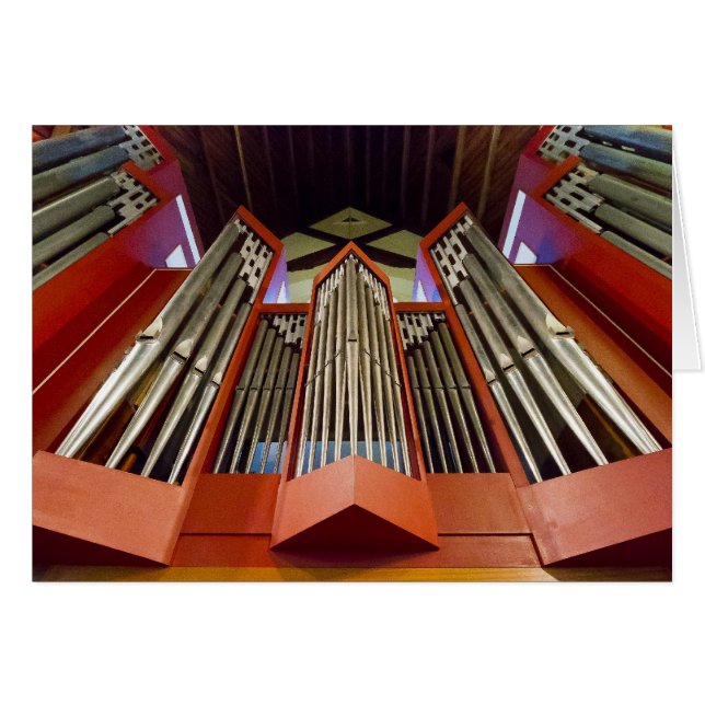 Pipe organ, ChristChurch (Voorkant Horizontaal)