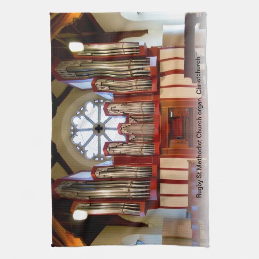 Pipe organ ChristChurch Theedoek (Verticaal)