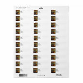 Pipe Organ in de kerk Etiket (Full Sheet)