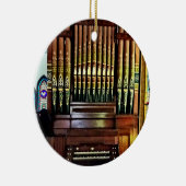 Pipe Organ in de kerk Keramisch Ornament (Rechts)