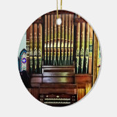 Pipe Organ in de kerk Keramisch Ornament (Links)