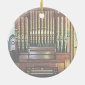 Pipe Organ in de kerk Keramisch Ornament (Achterkant)