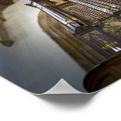 Pipe organ in Framlingham Church, Verenigd Koninkr Poster (Hoek)