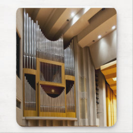 Pipe organ in Fukuoka, Japan - mousepad Muismat