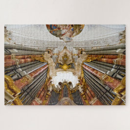 Pipe organ in Weingarten Basilica, Duitsland Legpuzzel