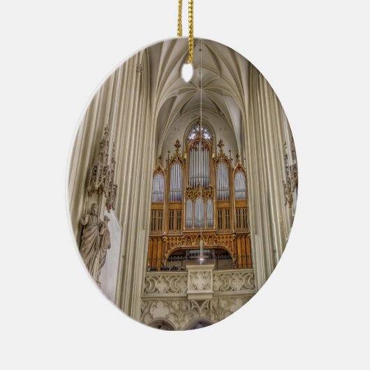 Pipe Organ Maria Am Gestade Keramisch Ornament (Rechts)