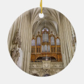 Pipe Organ Maria Am Gestade Keramisch Ornament (Achterkant)