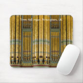 Pipe Organ mousepad - Birmingham Town Hall Muismat (Met muis)