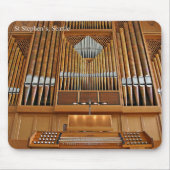 Pipe organ mousepad - St. Stephen's, Seattle Muismat (Voorkant)