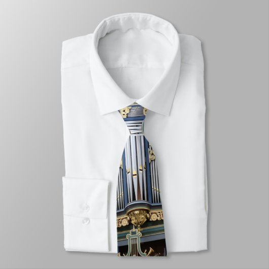 Pipe Organ Necktie 2 Stropdas (Gebonden)