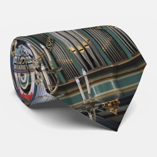 Pipe Organ Necktie 2 Stropdas (Opgerold)