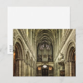 Pipe Organ Notre Dame Cathedral Parijs Briefkaart (Voorkant / Achterkant)