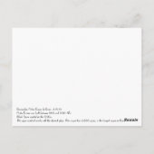 Pipe Organ Notre Dame Cathedral Parijs Briefkaart (Achterkant)