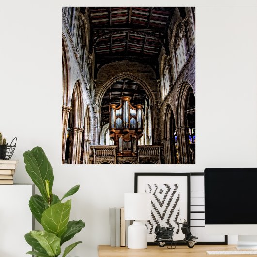 Pipe Organ Poster (Thuiskantoor)