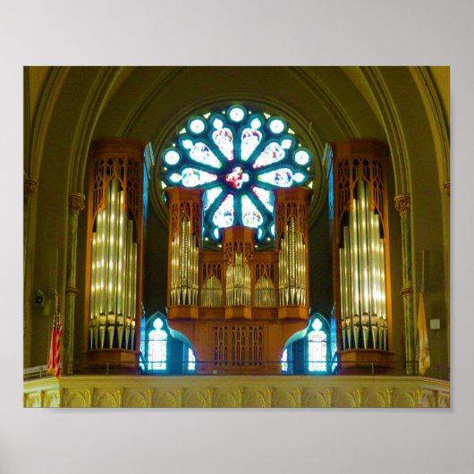 Pipe Organ Poster (Voorkant)