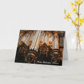 Pipe organ, Rodez Cathedral, Frankrijk Kaart (Gele Bloem)