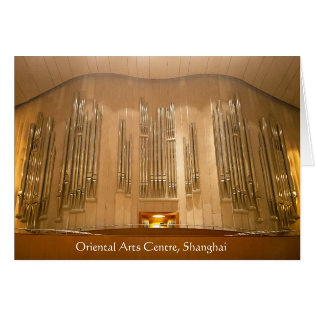 Pipe organ, Shanghai, China (Voorkant Horizontaal)