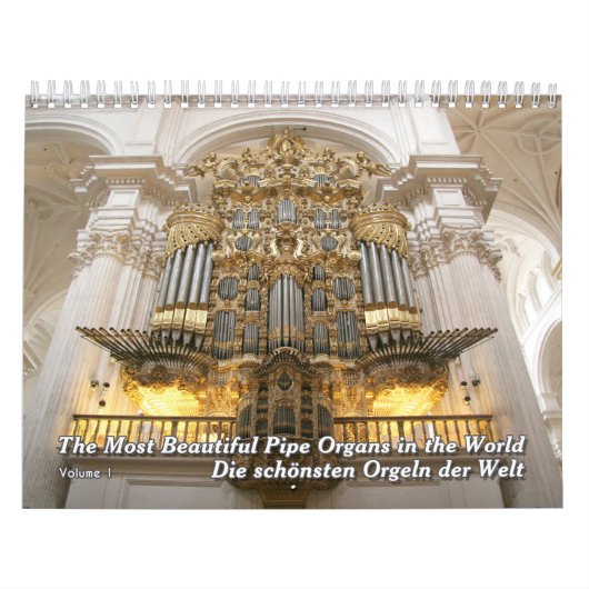 Pipe Orgel Muurkalender - Een Muziekkalender Kalender (Hoes)