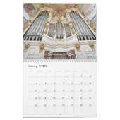 Pipe Orgel Muurkalender - Een Muziekkalender Kalender (Jan 2026)