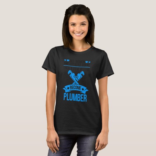 Pipe Plumbing Pipefitter Pipes Pipefitting Plumber T-shirt (Voorkant volledig)