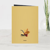 Pipe Tobacco Vaderdag Photo Wenskaart Bedankkaart (Achterkant)