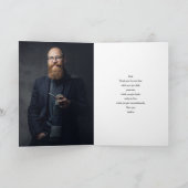 Pipe Tobacco Vaderdag Photo Wenskaart Bedankkaart (Binnen)