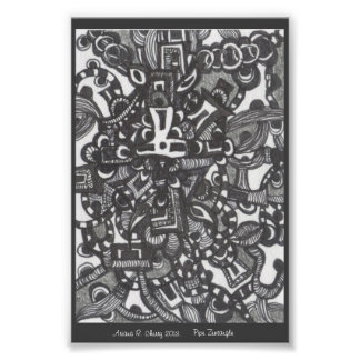 Pipe van Ariana R. Cherry Foto Afdruk