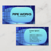 Pipe Works 04 Visitekaartje (Voorkant / Achterkant)