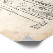 Pipe-wright Patent - Old look Poster (Hoek)