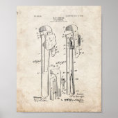 Pipe-wright Patent - Old look Poster (Voorkant)