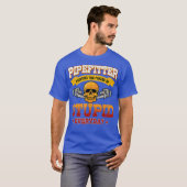 Pipefitter Funny Plumber Plumbing Fixid T-shirt (Voorkant volledig)