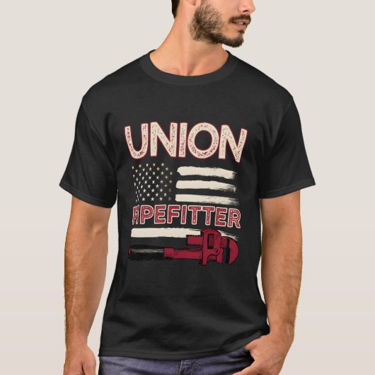 Pipefitter Plumber Plumbing Union Pipefitter T-shirt (Voorkant)
