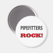 Pipefitters Rock Magneet (Voorkant / Achterkant)