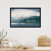 Pipeline Beach Surfer Poster (Keuken)