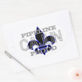 Pipeline Cajun Ovale Sticker (Envelop)