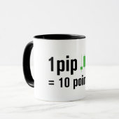 Pipen en punten die de Mok van de kaashandel ruile (Voorkant links)