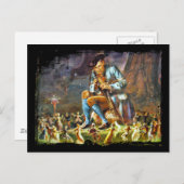 Piper-afspelen voor fouten briefkaart (Voorkant / Achterkant)