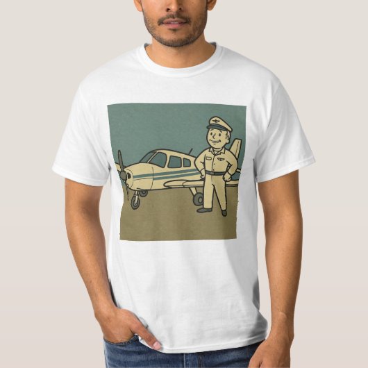 piper archer fall-out stijl t-shirt (Voorkant)