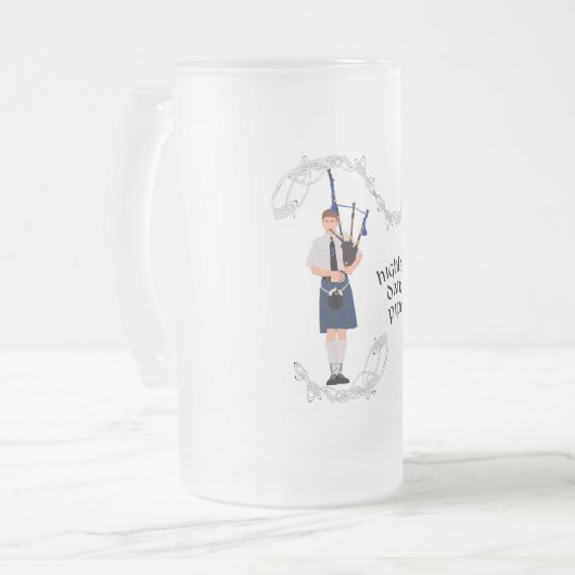 PIPER Blue Play Matglas Bierpul (Voorkant links)