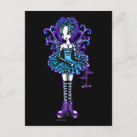 "Piper" Briefkaart Gothic Dragonfly Fae