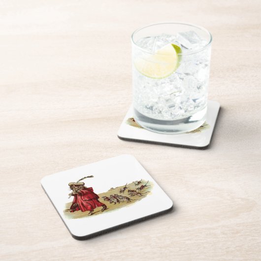 Piper Cat Leading Rats Drankjes Onderzetter (Rechterzijde)