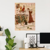 Piper Collage Poster (Thuiskantoor)