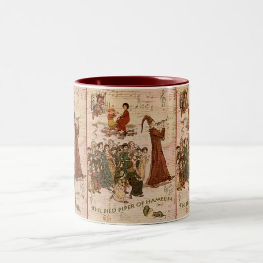 Piper Collage Tweekleurige Koffiemok (Center)